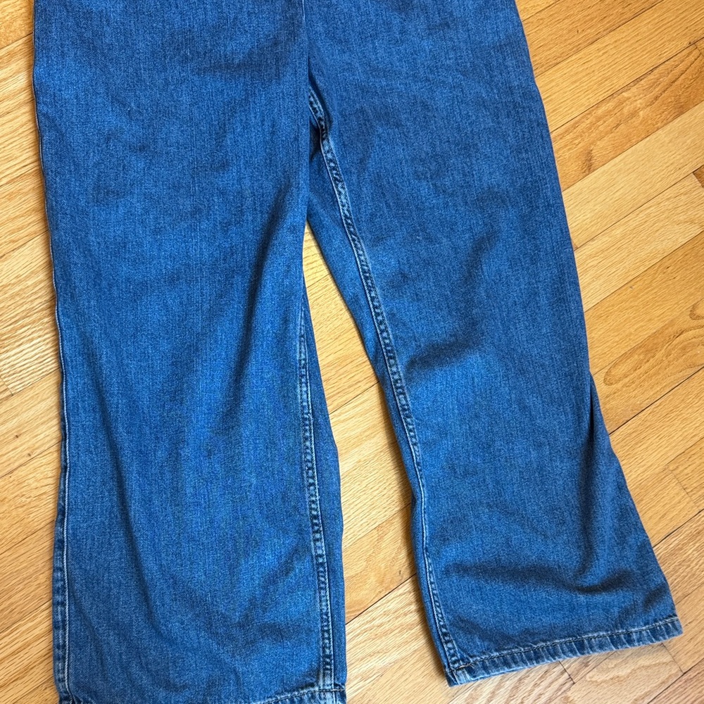 Zara Blue Denim Jumpsuit - Picture 3 of 5